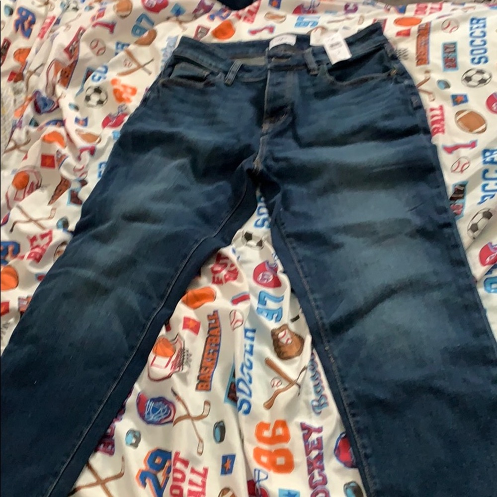 Loft NWT roll up ankle jeans size 2